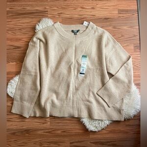 Terra & Sky Knit Sweater NWT 3X